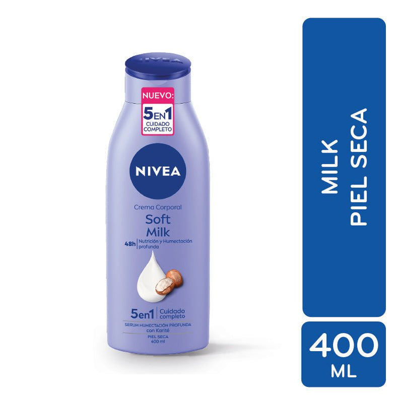 Nivea Body Milk Piel Seca De 400 Ml 88144 D - Farmacias Arrocha