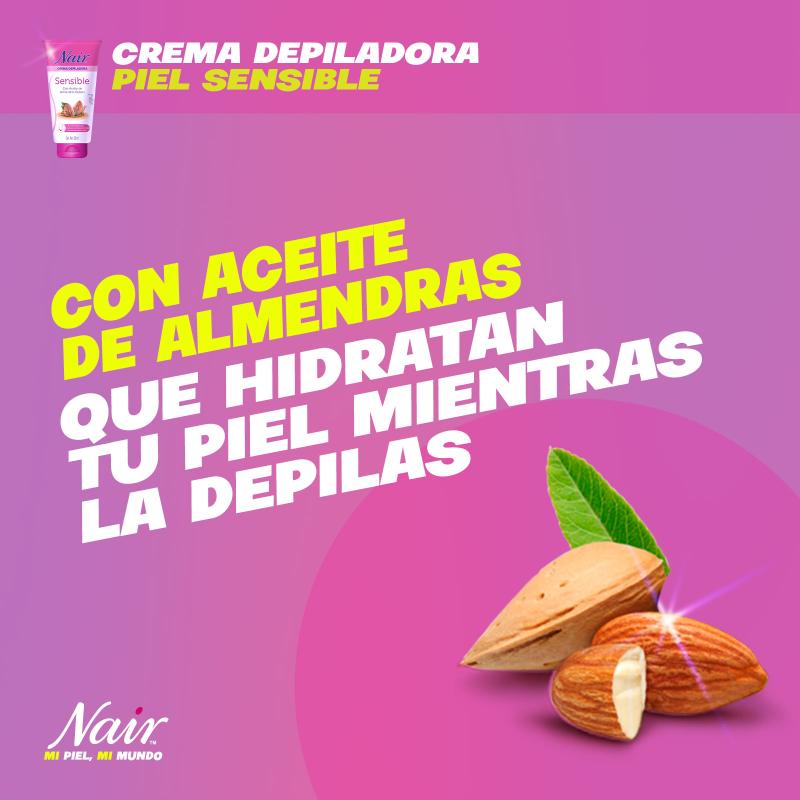 Nair Crema Depilatoria Para Piel Sensible 150Ml - Farmacias Arrocha