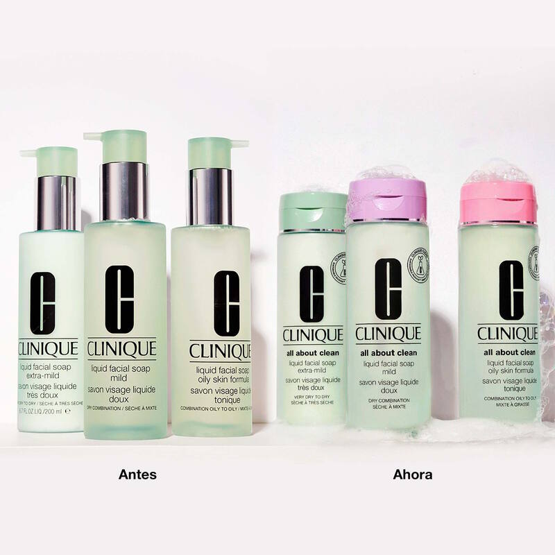 Clinique Jabón líquido Limpiador All About Clean™ Piel Seca 200 ml - Farmacias Arrocha