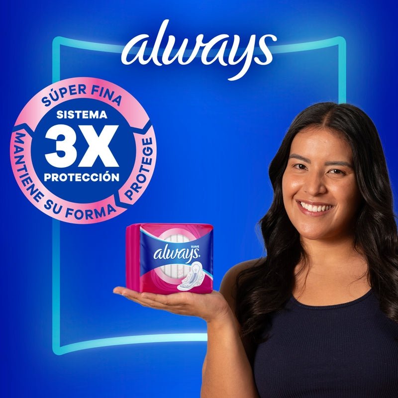 Toallas Femeninas, Always Suave Día 10 Unidades - Farmacias Arrocha