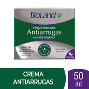 Bioland Crema De Noche Antiarrugas 50Ml - Farmacias Arrocha