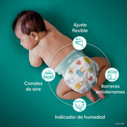 Pañales Pampers Baby Dry Talla 6, 32 unidades - Farmacias Arrocha