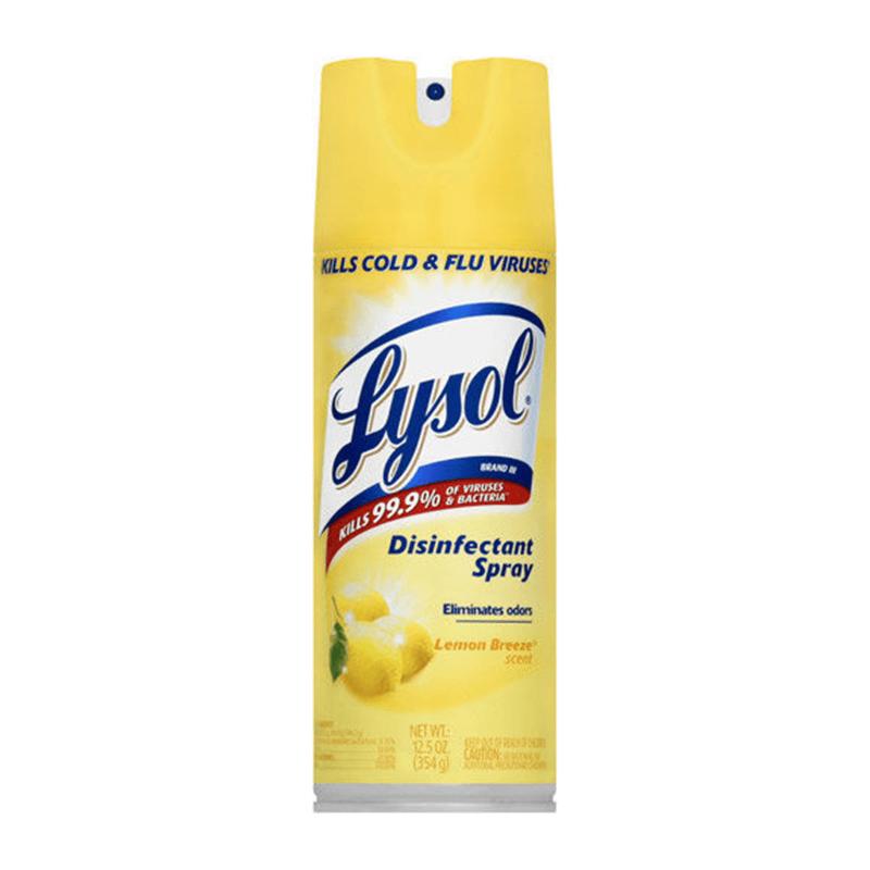 Lysol Spray Desinfectante Lemon Breeze 12Oz - Farmacias Arrocha