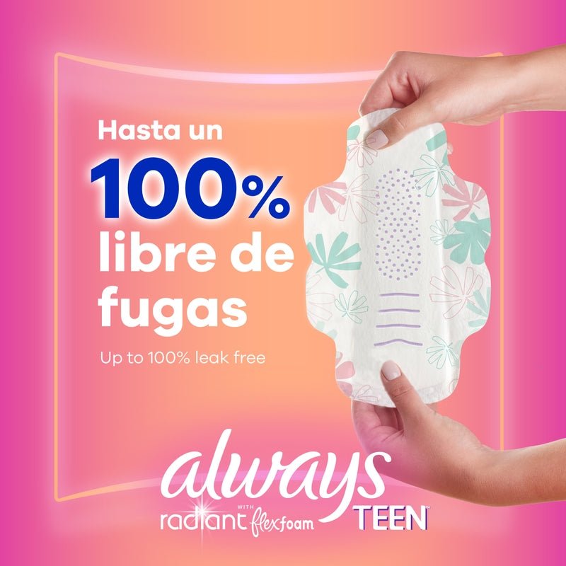 Toallas Femeninas con alas Always Infinity Flexfoam 14 Unidades - Farmacias Arrocha