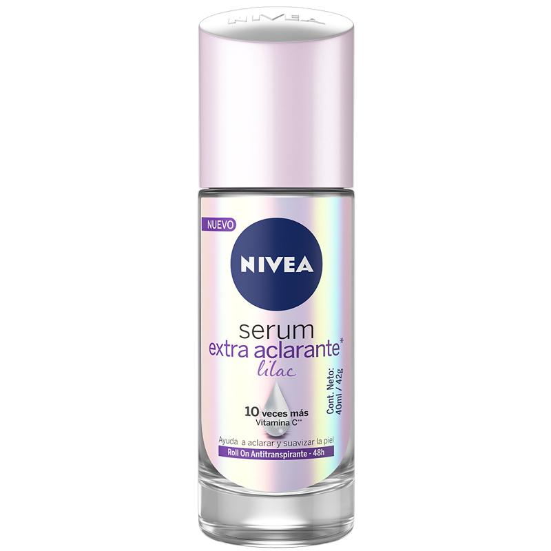 Nivea Deo Roll Serum On Extra Aclarante Lilac - Farmacias Arrocha