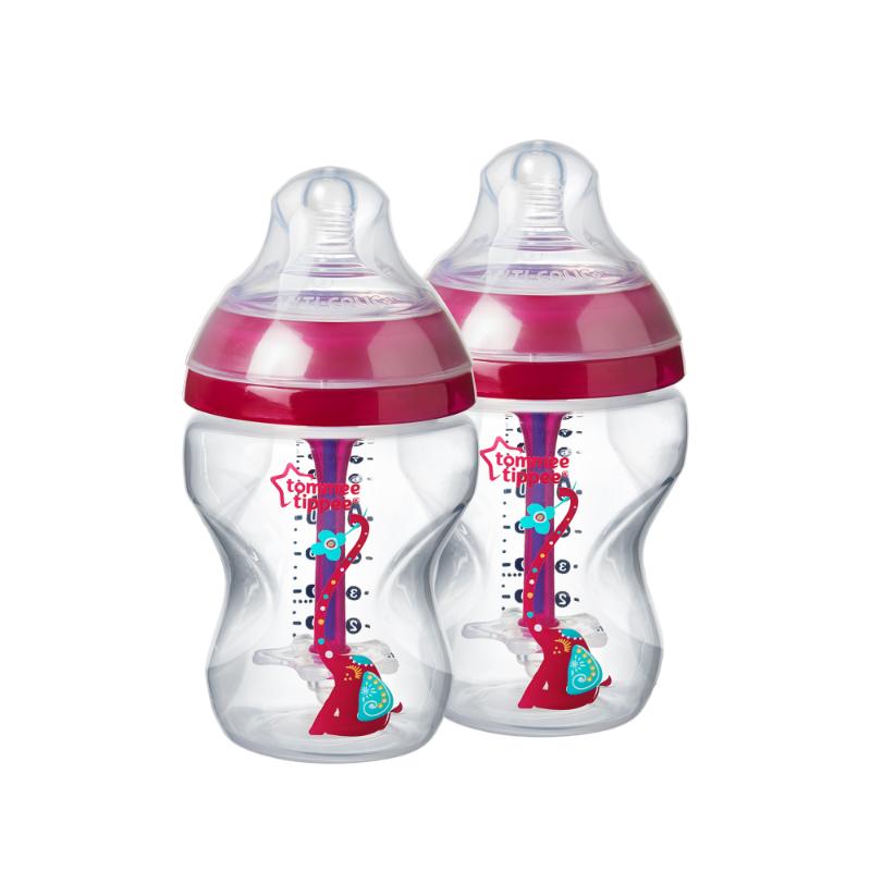 Tommee Tippee 2X9Oz Adv Antcolic Girl - Farmacias Arrocha