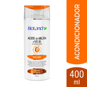 Bioland Acondicionador Volumen Argán con Vit B1 400Ml - Farmacias Arrocha