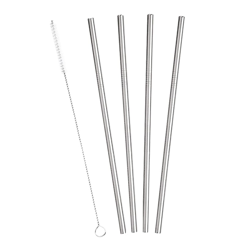 Metaltex Set De Carrizos Reutulizables Acero Inox 5 Pzas - Farmacias Arrocha