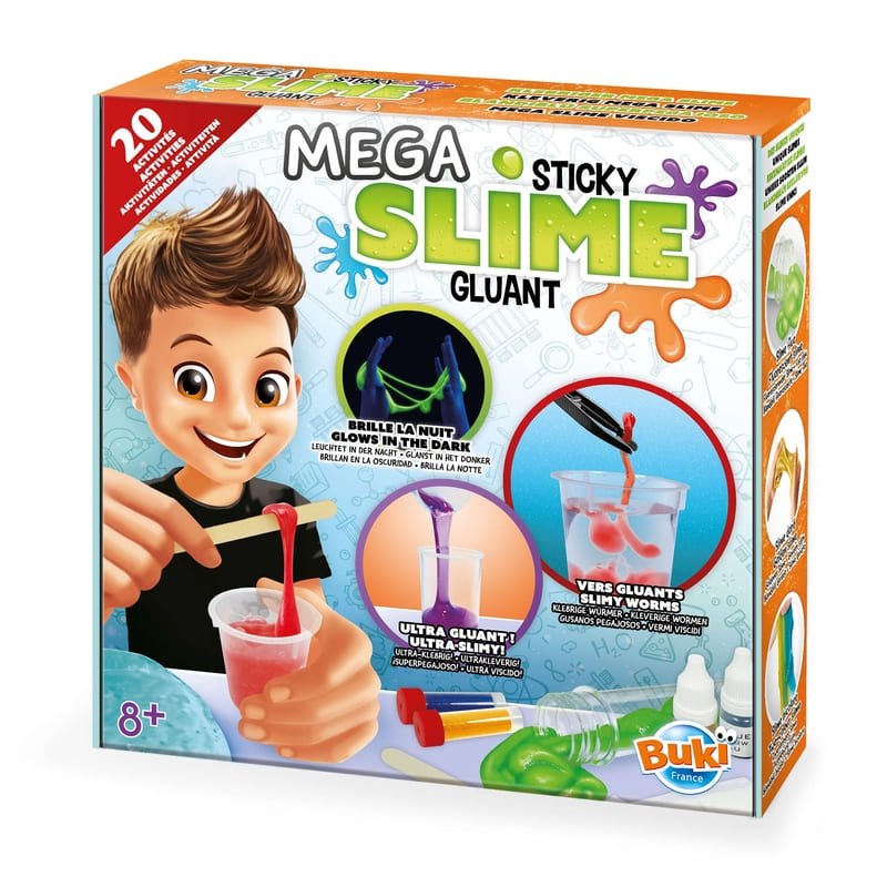 Buki Mega Slime Sticky 20 Experimentos - Farmacias Arrocha