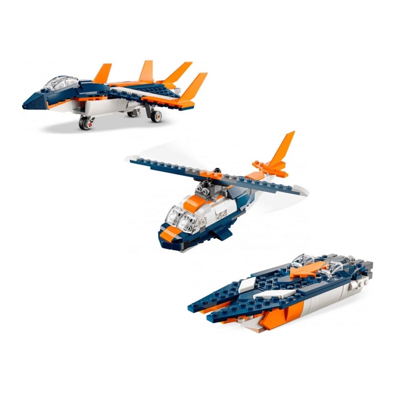 Lego Creator Supersonic Jet 3 in 1 - Farmacias Arrocha