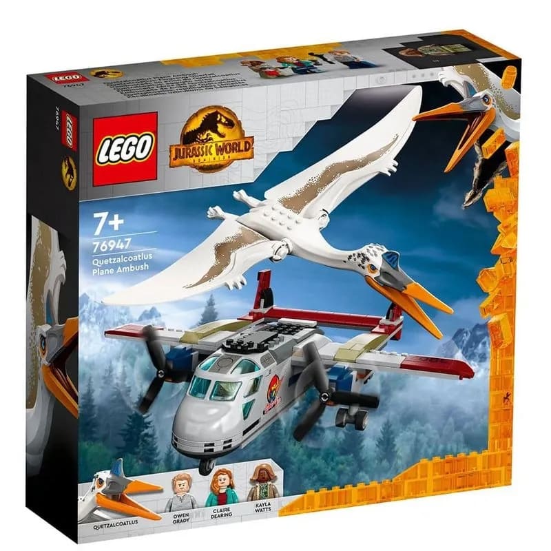 Lego Jurassic World Quetzalcoatlus Plane Ambush - Farmacias Arrocha