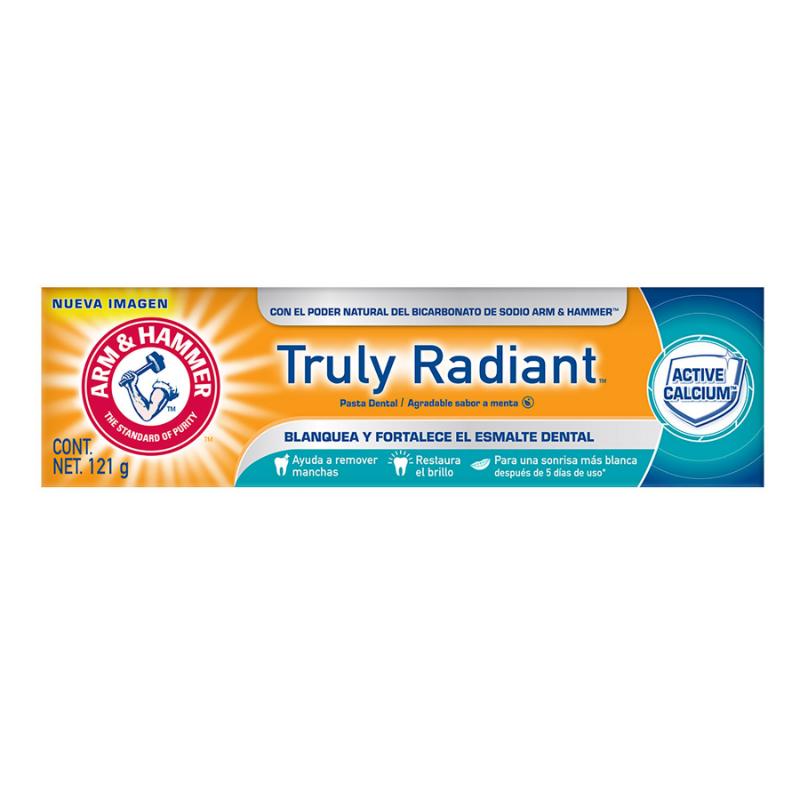 Arm & Hammer Pasta Dental Truly Radiant 121Gr - Farmacias Arrocha