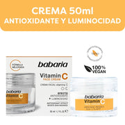Babaria Crema Vitamina C Luminosidad 50ml - Farmacias Arrocha
