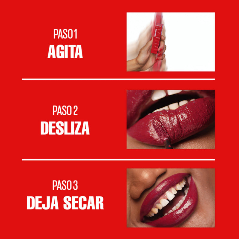 Labial Líquido Maybelline Ny Vinyl Ink - Farmacias Arrocha