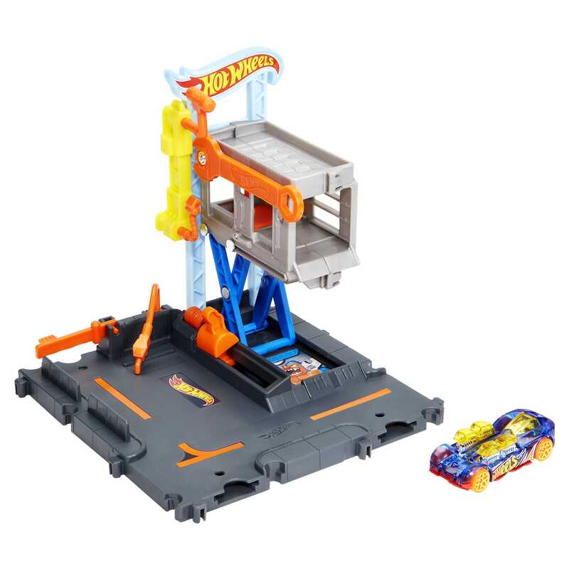 Hot Wheels City Pista De Juguete Taller De Reparaciones - Farmacias Arrocha