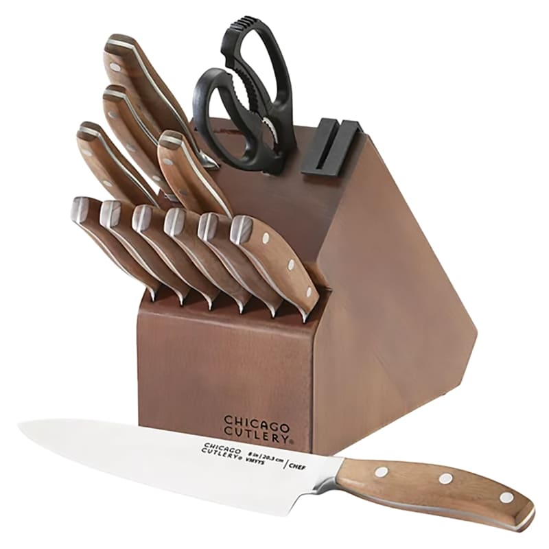 Chicago Cuttlery Set De Cuchiloos Con Base 13Pzas - Farmacias Arrocha