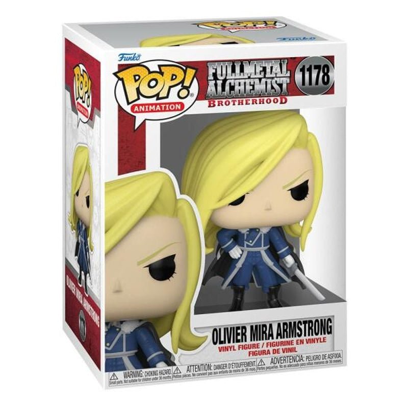 Funko Pop Animation Metal Alchemist Olivier - Farmacias Arrocha