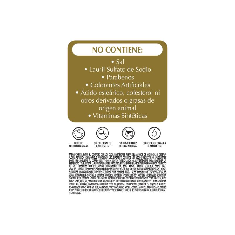 Bioland Shampoo Control Daño Açai 400Ml - Farmacias Arrocha