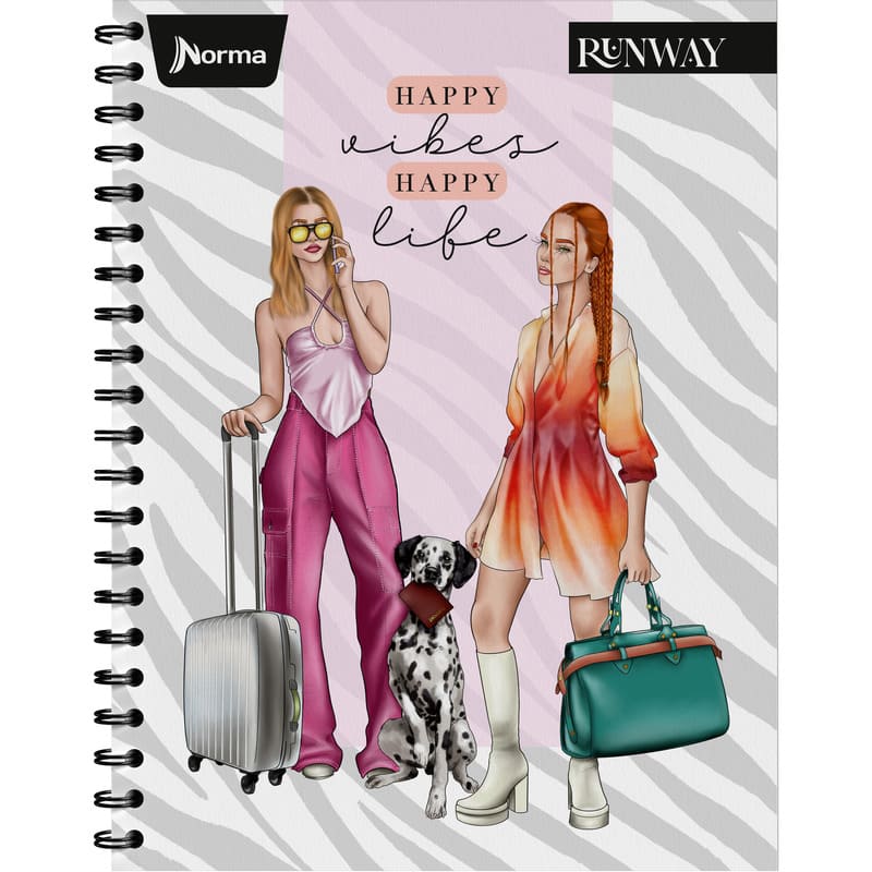 Norma Libreta Doble Espiral Grande RunAway 5 Materials - Farmacias Arrocha