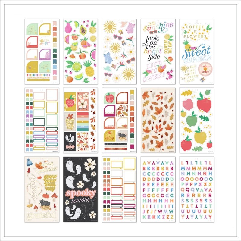 Happy Planner Hojas De Stickers Seasonal Whishmy 769 Pzas - Farmacias Arrocha