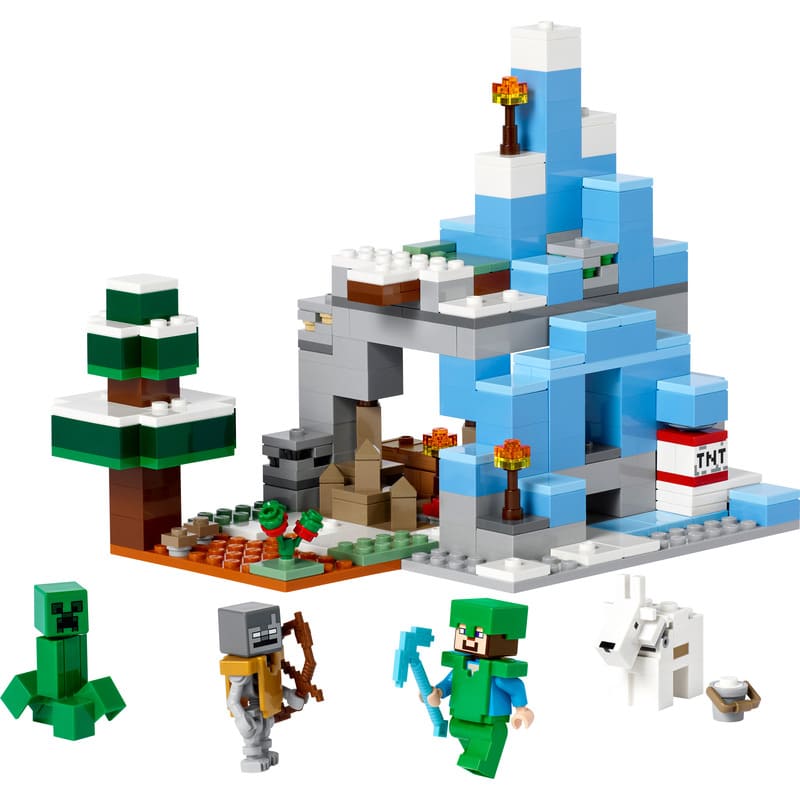Lego Minecraft Los Picos De Hielo - Farmacias Arrocha