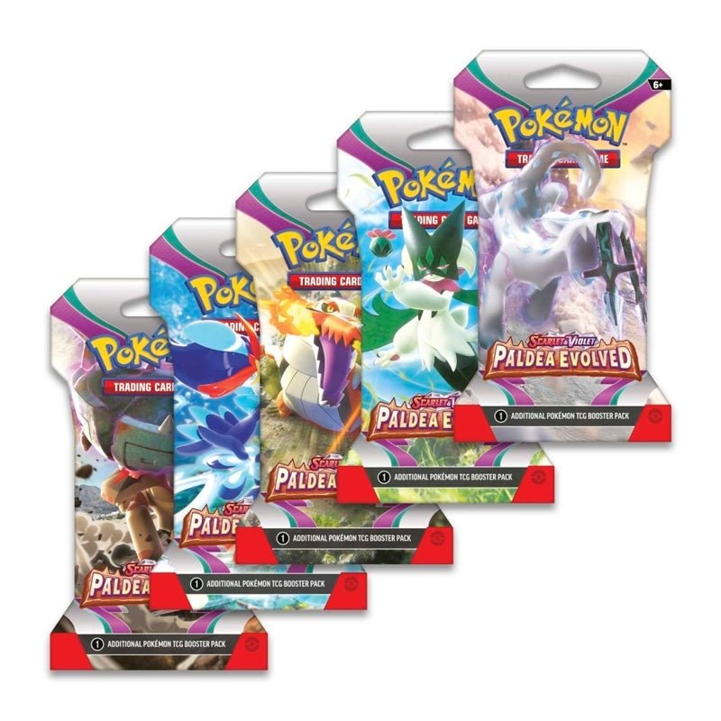 Pokémon Paldea Evolved Sleeved Booster - Farmacias Arrocha