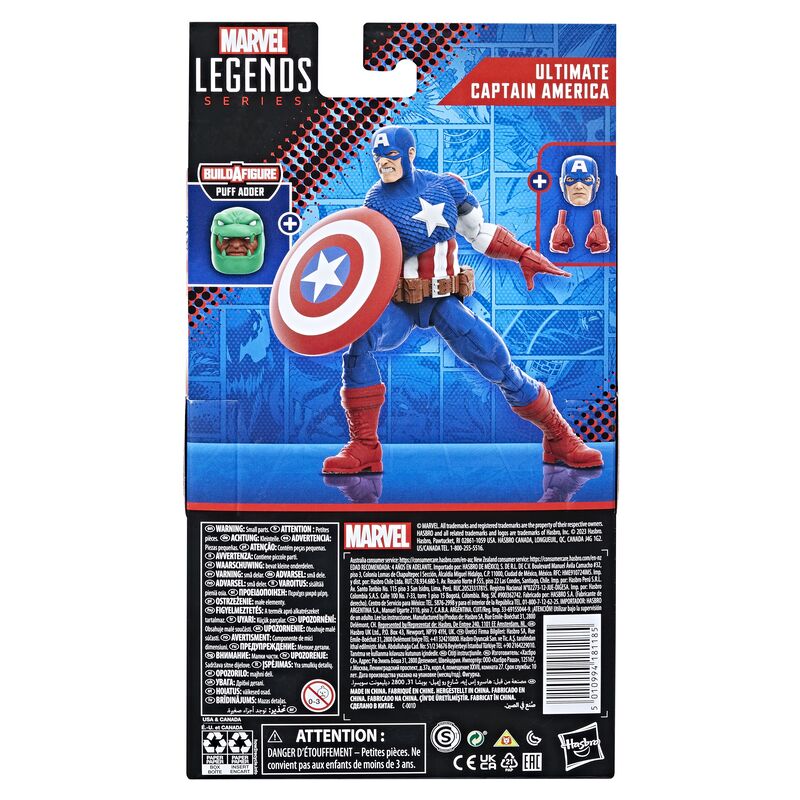Marvel Legends Series - Figura Del Capitán América - Ultimates - Farmacias Arrocha