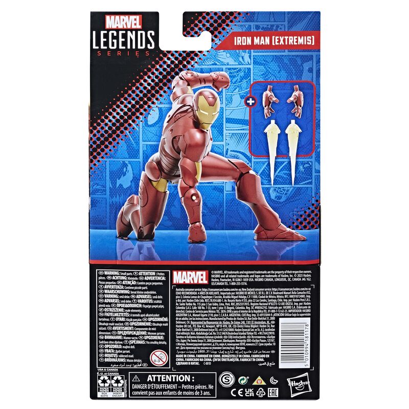 Marvel Legends Series - Figura De Iron Man (Extremis) - Farmacias Arrocha
