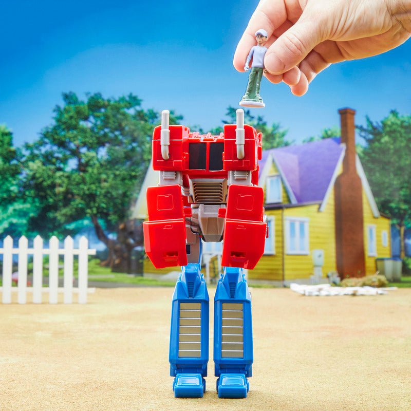 Transformers Earthspark - Cambiador De Giro Optimus Prime Y Robby Malto - Farmacias Arrocha