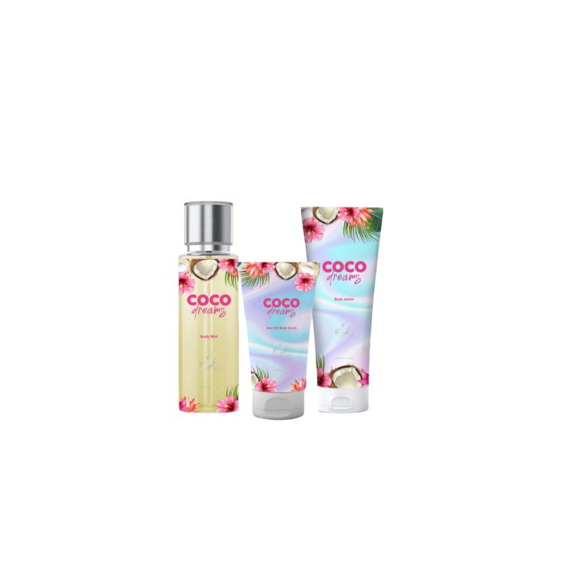 Set Crema Cuerpo Fragancia Coco Dreams - Farmacias Arrocha