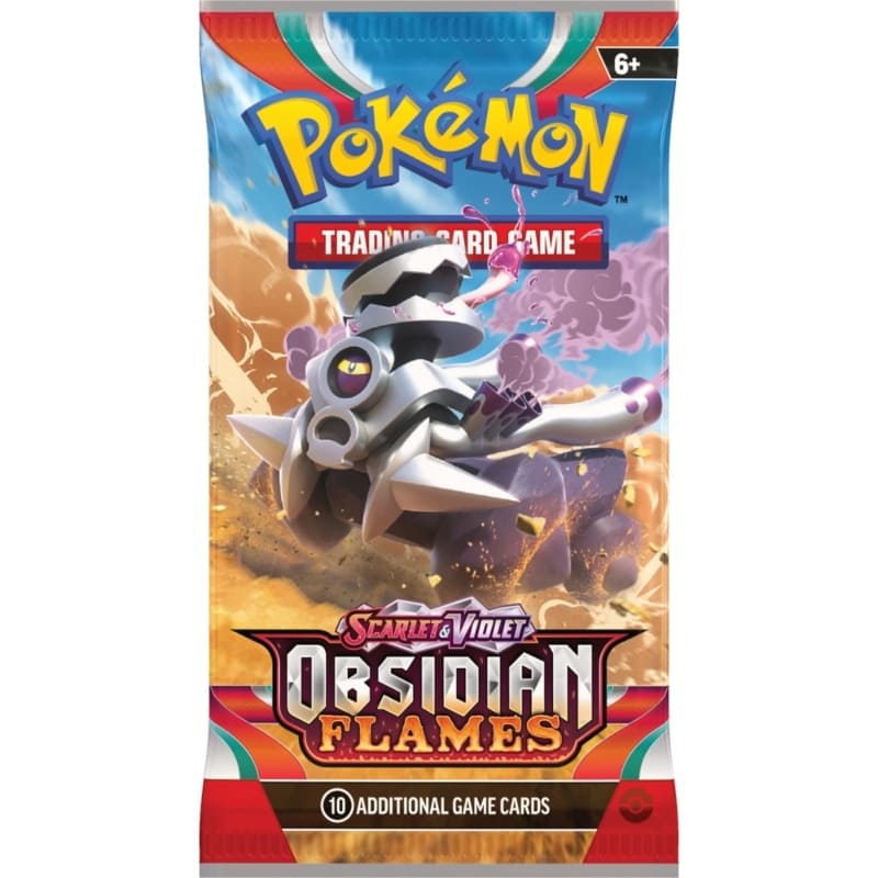 Pokémon Obsidian Flames Booster Pack - Farmacias Arrocha