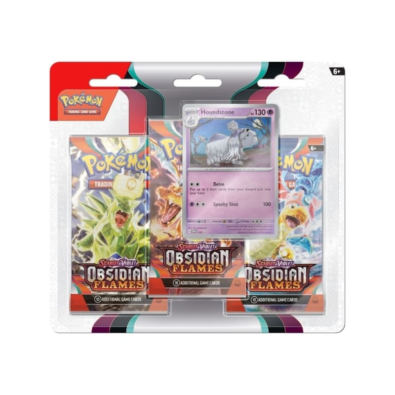 Pokémon Obsidian Flames 3 Booster Blister - Farmacias Arrocha