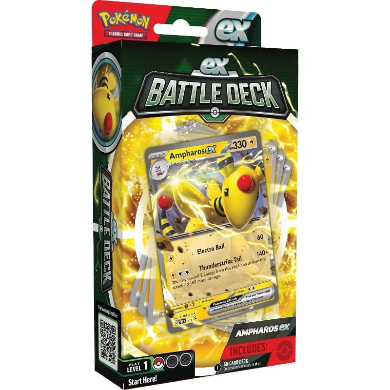 Pokémon Ampharos Ex Battle Deck - Farmacias Arrocha