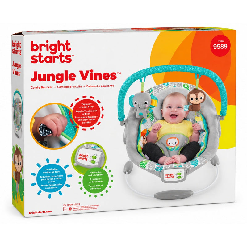Bouncer Jungle Vines Comfy  Bright Starts