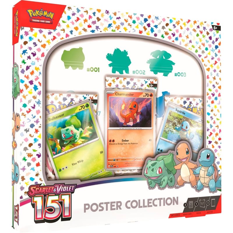 Pokemon Cards 151 Poster Collection - Farmacias Arrocha