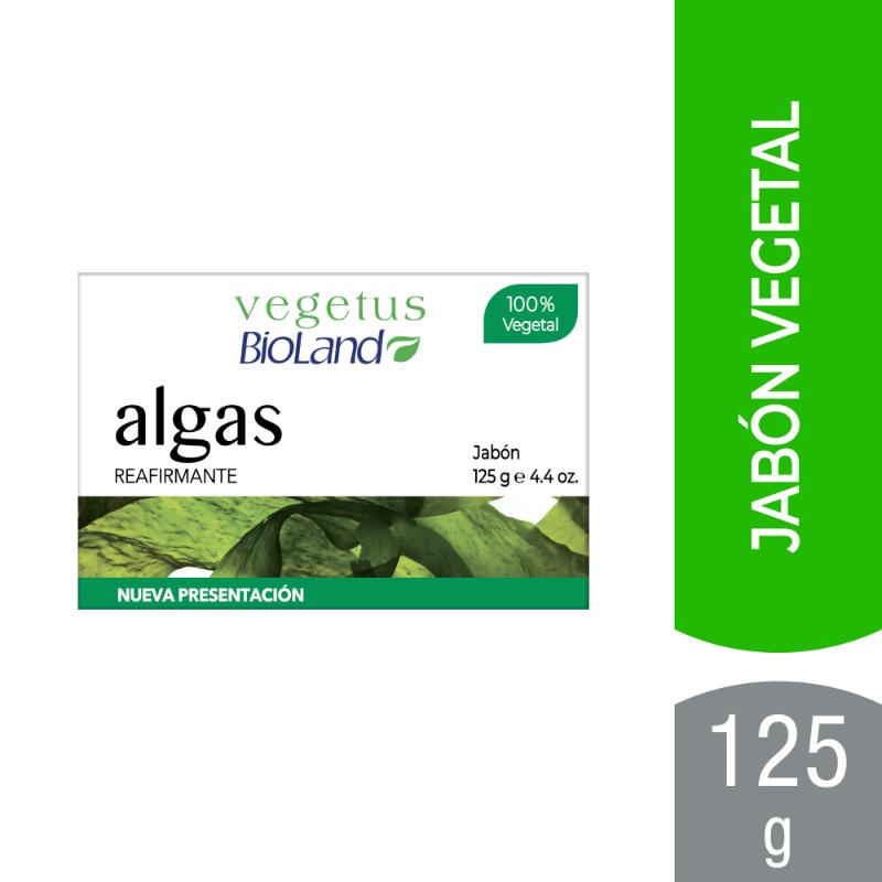 Bioland Jabón Algas En Barra 125G - Farmacias Arrocha