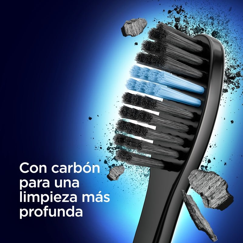 Cepillo de dientes suave Oral - B Indicator Black Charcoal 3 Unidades - Farmacias Arrocha
