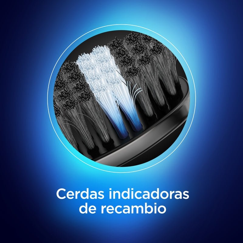 Cepillo de dientes suave Oral - B Indicator Black Charcoal 3 Unidades - Farmacias Arrocha