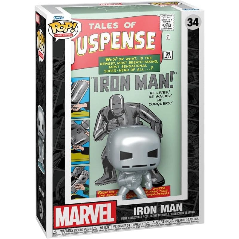Pop Comic Cover Marvel - Iron Man - Farmacias Arrocha