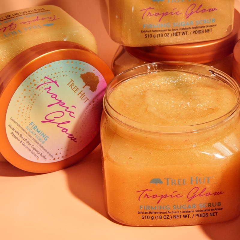Tree Hut Exfoliante De Azúcar De Karité Reafirmante Tropic Glow - Farmacias Arrocha