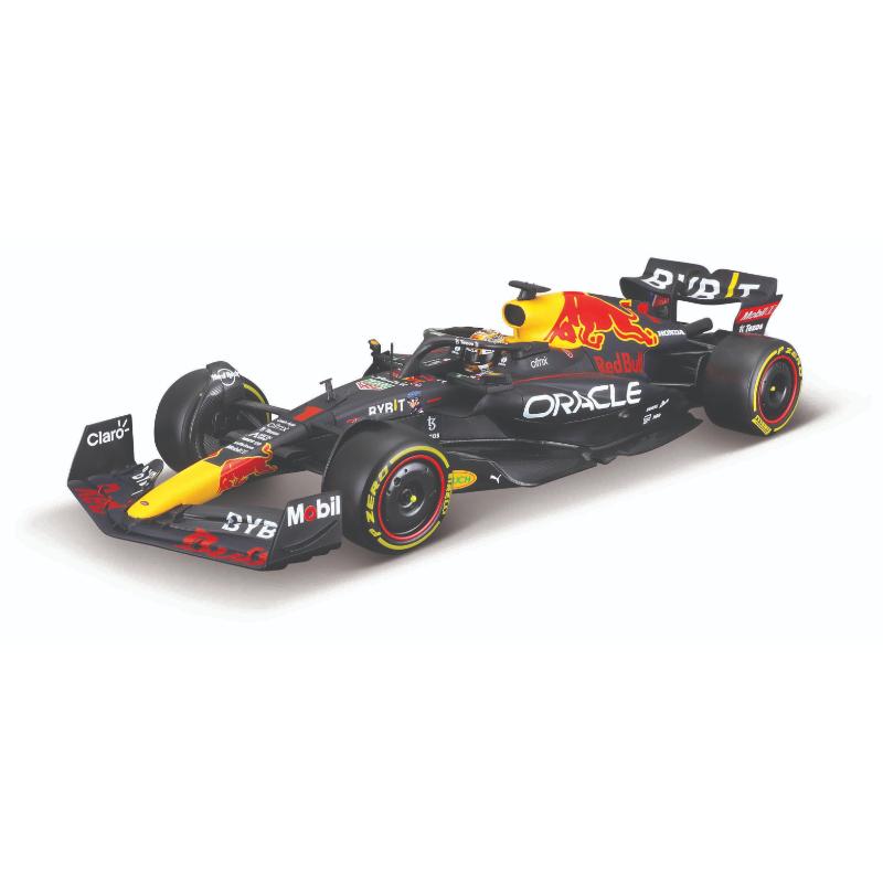 Bburago 1:24 Race Oracle Red Bull Racing RB18 (2022) Verstappen - Farmacias Arrocha