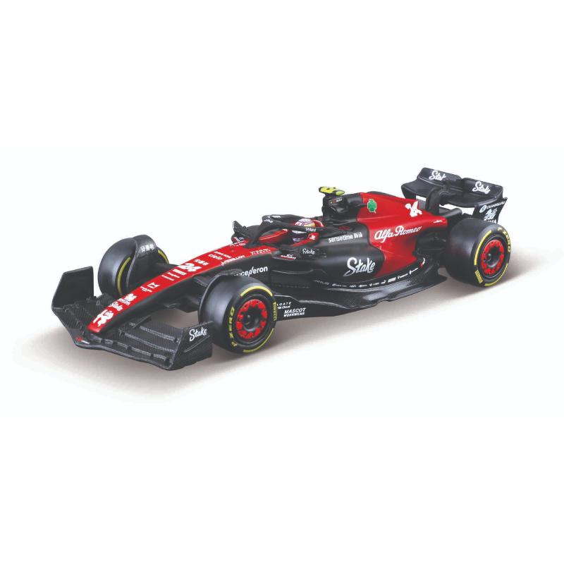 Bburago 1:43 Race Alfa Romeo Team Orlen C43 (2023) Zhou Guanyu - Farmacias Arrocha