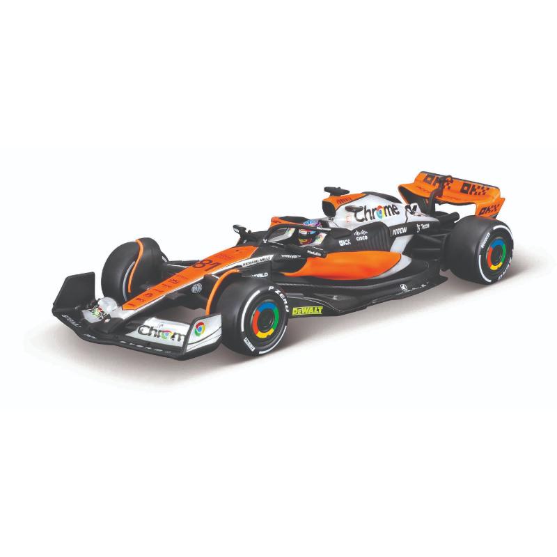 Bburago 1:43 Race McLaren Racing MCL60 (2023) Oscar Piastri - Farmacias Arrocha