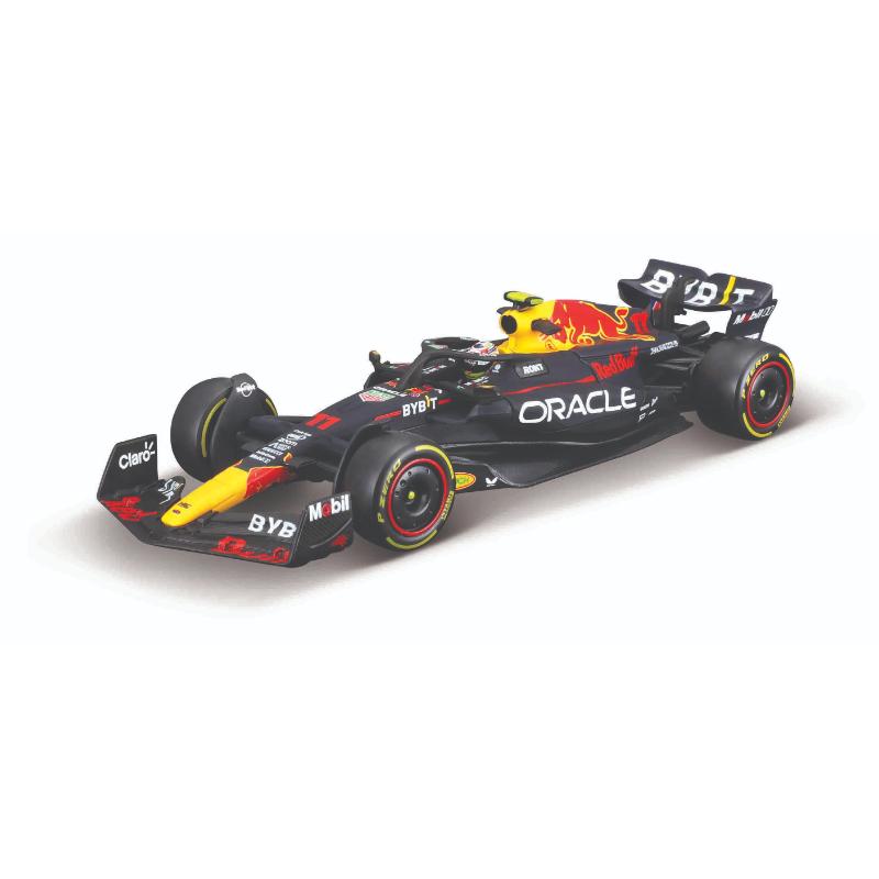 Bburago 1:43 Race Oracle Red Bull Racing RB (2023) Sergio Perez - Farmacias Arrocha