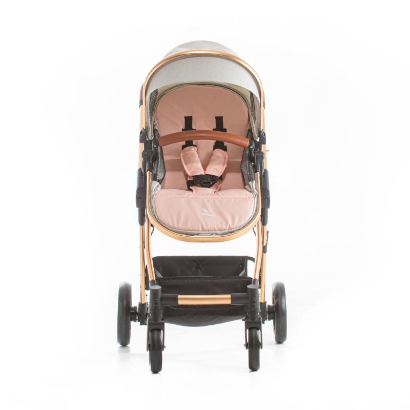 Premium Baby Coche 3 En 1 Mike Gris Rosado - Farmacias Arrocha