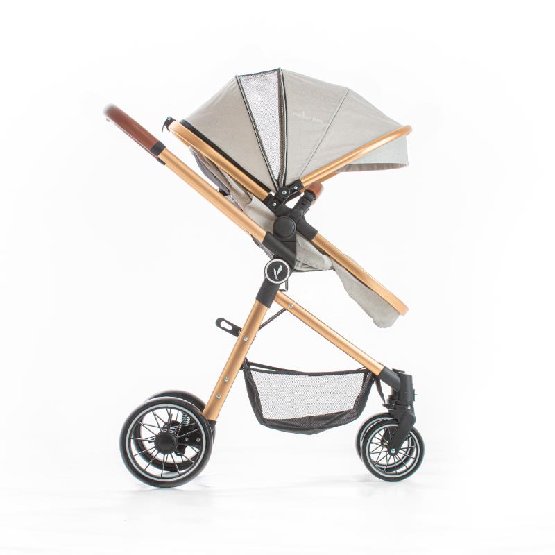 Premium Baby Coche 3 En 1 Mike Gris Rosado - Farmacias Arrocha
