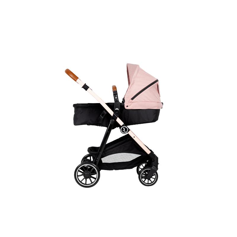 Joie Coche 2 En 1 Milan Rosado - Dorado - Farmacias Arrocha
