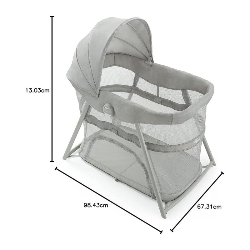 Graco Moisés Portátil y Corral 3 en 1 DreamMore