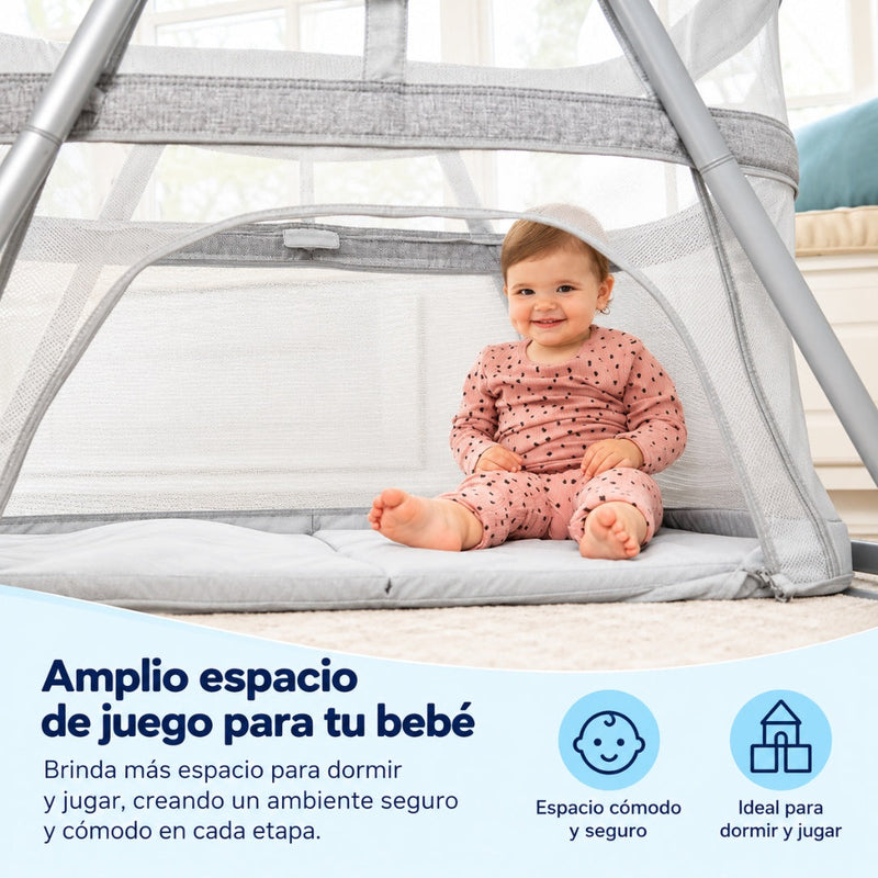 Graco Moisés Portátil y Corral 3 en 1 DreamMore
