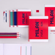 Milan Pack 3 Libretas A4 48H. Cuadricula Nata - Farmacias Arrocha